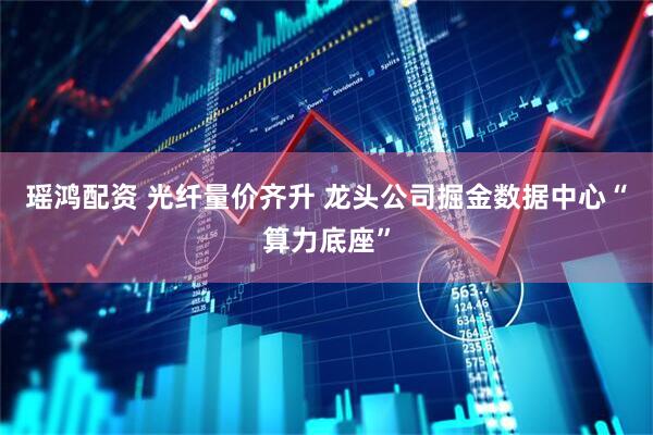 瑶鸿配资 光纤量价齐升 龙头公司掘金数据中心“算力底座”
