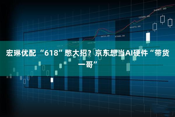 宏琳优配 “618”憋大招？京东想当AI硬件“带货一哥”